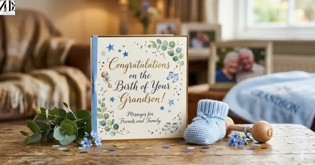 Congratulations on the Birth of Your Grandson Messages for Friends and Family