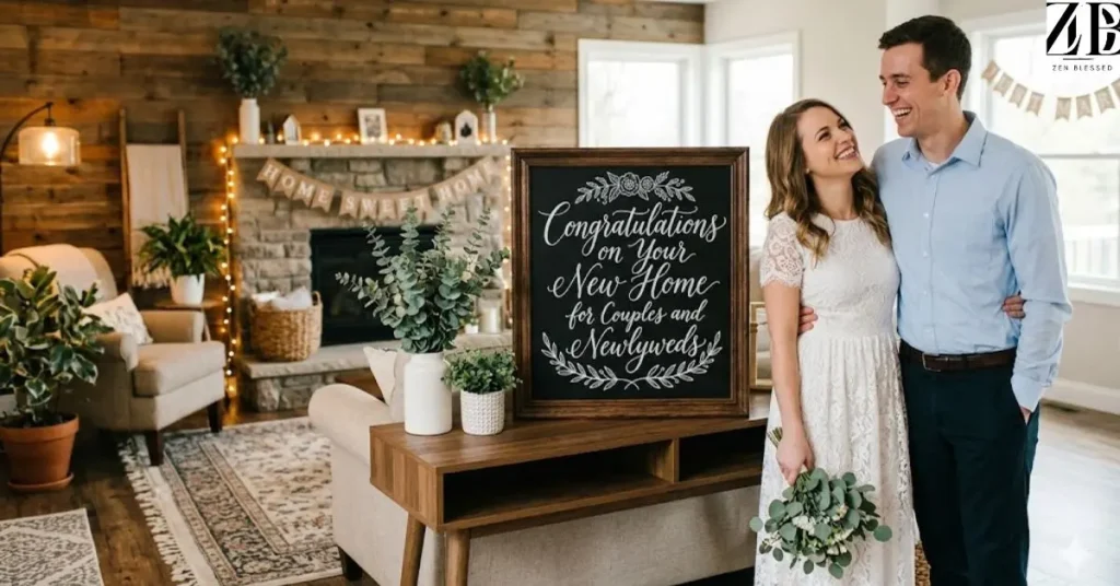 Congratulations on Your New Home for Couples and Newlyweds