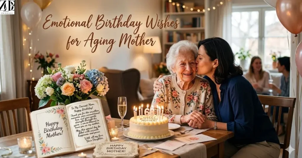 Emotional Birthday Wishes for Aging Mother