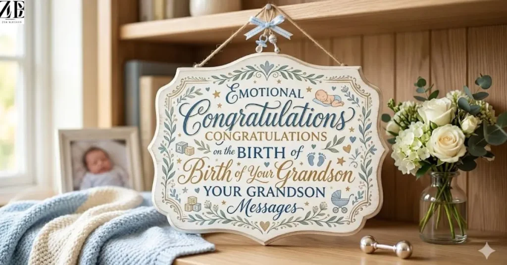 Emotional Congratulations on the Birth of Your Grandson Messages