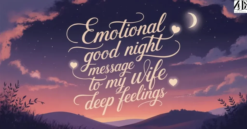 emotional-good-night-message-to-my-wife-deep-feelings Emotional Good Night Message to my Wife Deep Feelings