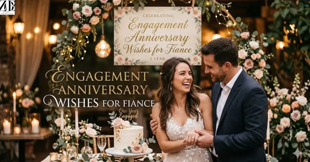 Engagement Anniversary Wishes for Fiance