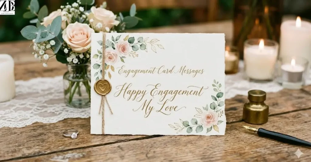 Engagement Card Messages Happy Engagement My Love