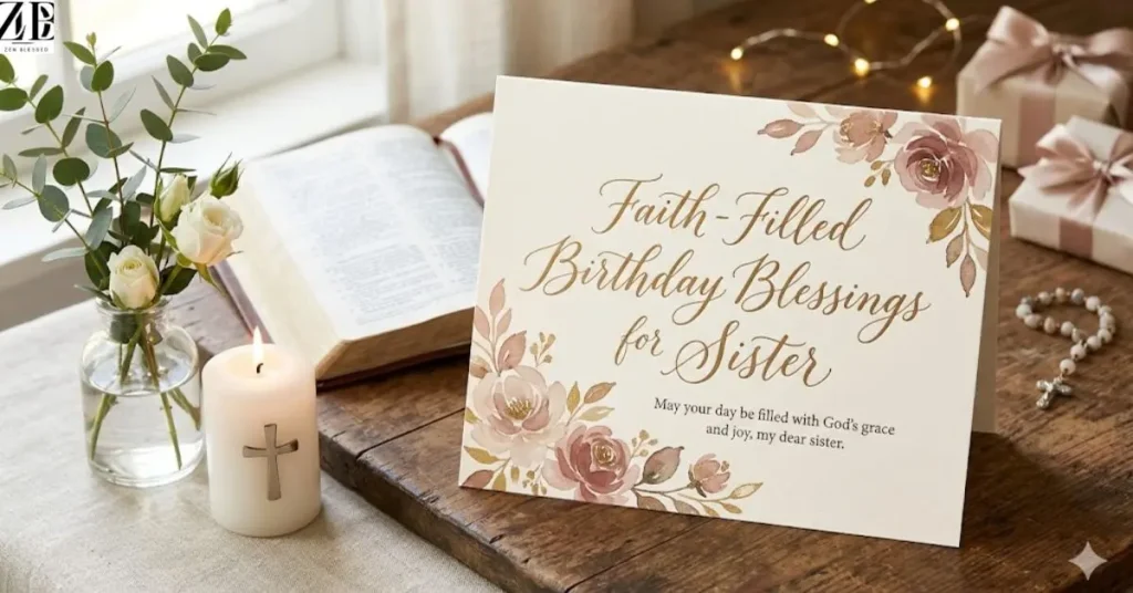 Faith-Filled Birthday Blessings for Sister