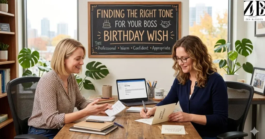 Finding the Right Tone for Your Boss Birthday Wish