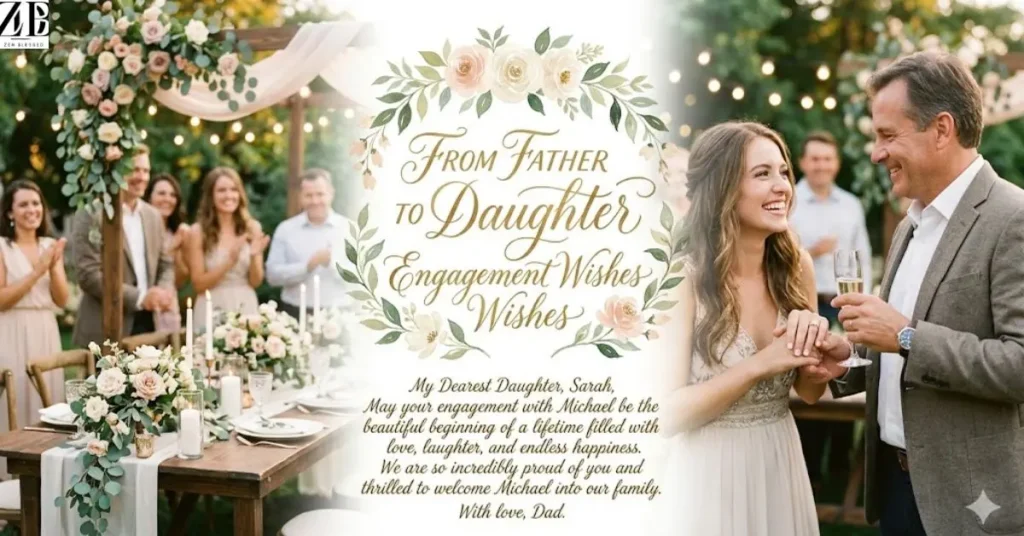 from-father-to-daughter-engagement-wishes From Father to Daughter Engagement Wishes