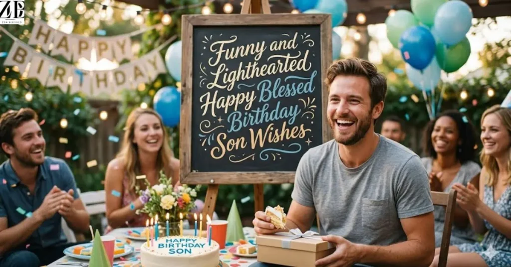 Funny and Lighthearted Happy Blessed Birthday Son Wishes