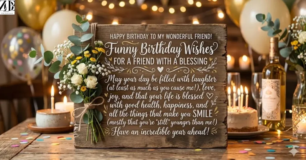 funny-birthday-wishes-for-friend-with-a-blessing Funny Birthday Wishes for Friend with a Blessing