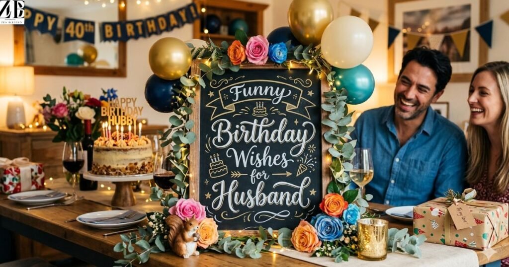 Funny Birthday Wishes for Husband