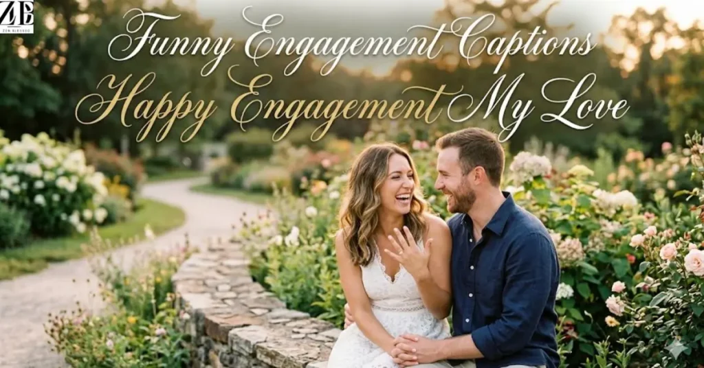 Funny Engagement Captions Happy Engagement My Love