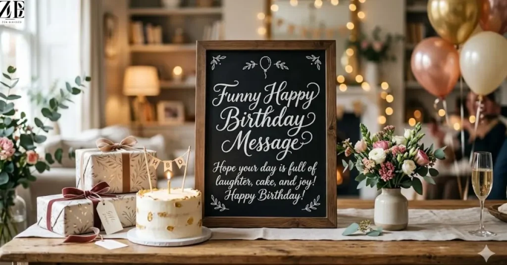 Funny Happy Birthday Message