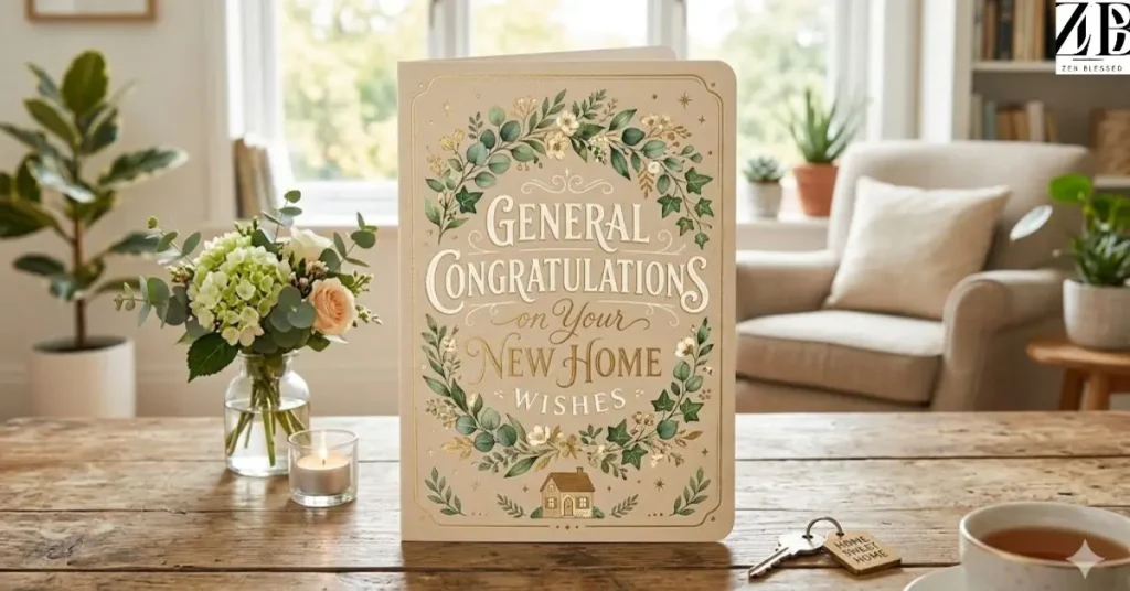 General Congratulations on Your New Home Wishes