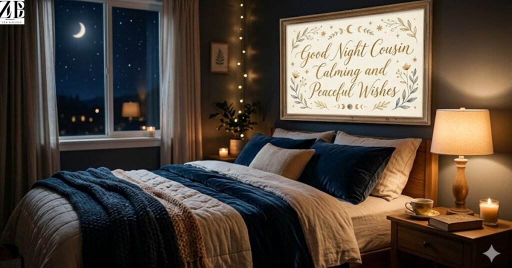 good-night-cousin-calming-and-peaceful-wishes Good Night Cousin Short and Simple Wishes