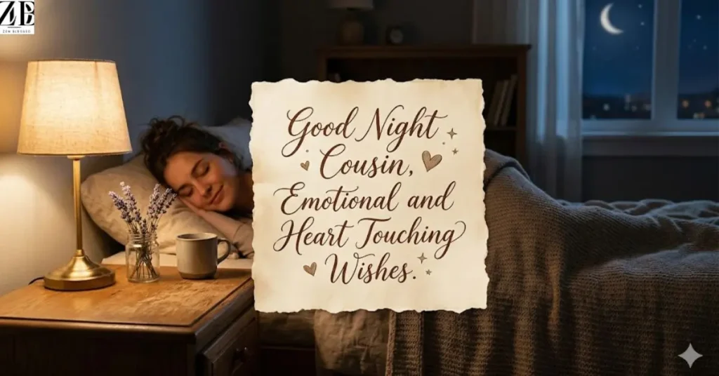 Good Night Cousin Emotional and Heart Touching Wishes