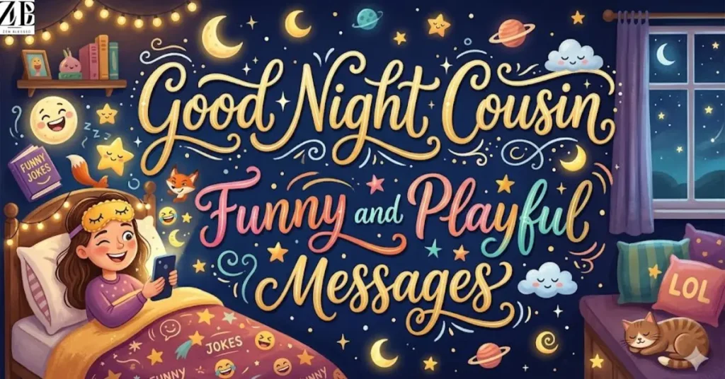 good-night-cousin-funny-and-playful-messages Good Night Cousin Funny and Playful Messages