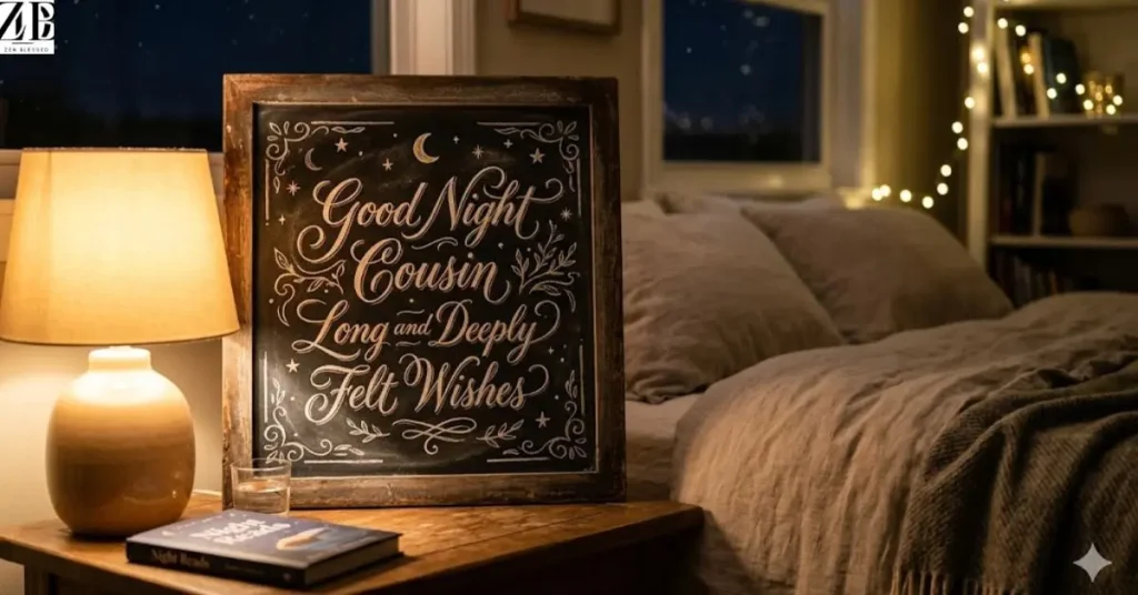good-night-cousin-long-and-deeply-felt-wishes Good Night Cousin Long and Deeply Felt Wishes