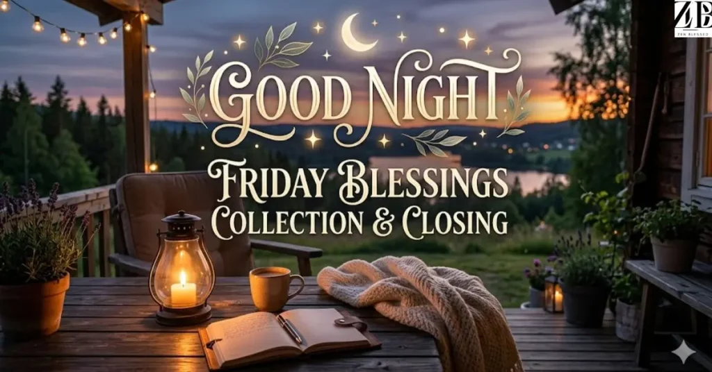 good-night-friday-blessings-collection-and-closing Good Night Friday Blessings Collection and Closing
