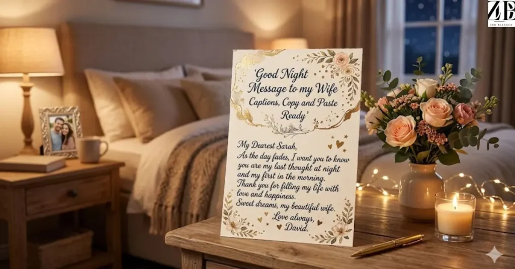 good-night-message-to-my-wife-captions-copy-and-paste-ready Good Night Message to my Wife Captions, Copy and Paste Ready