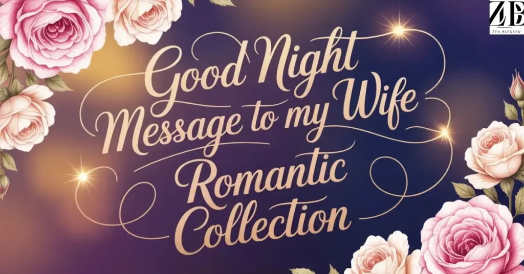 good-night-message-to-my-wife-romantic-collection Good Night Message to my Wife Romantic Collection
