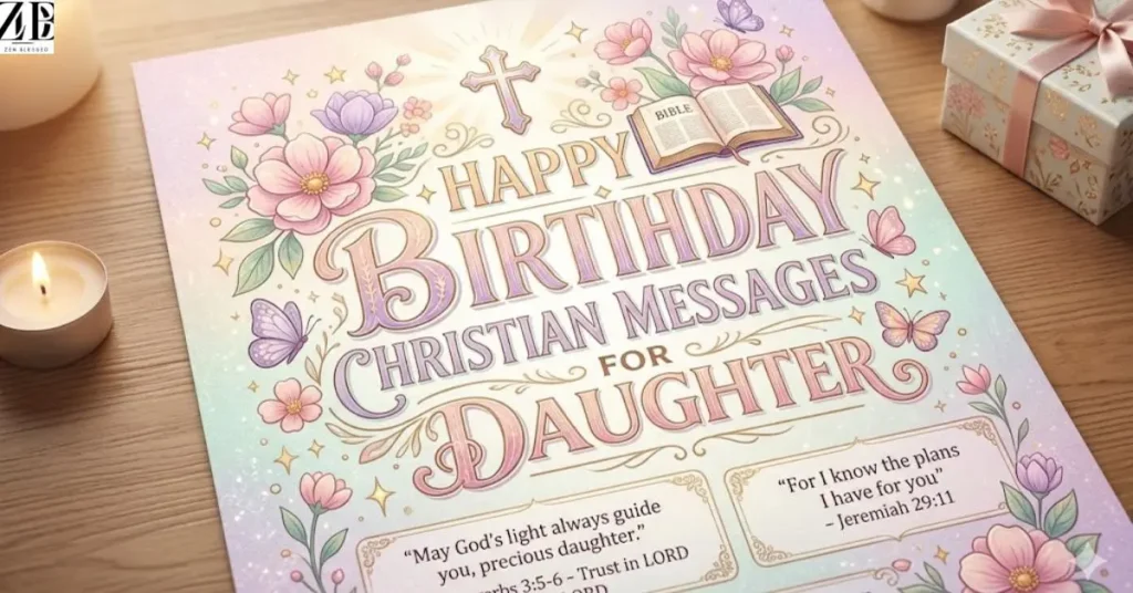 Happy Birthday Christian Messages For Daughter