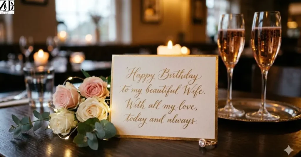 Happy Birthday Message for Wife