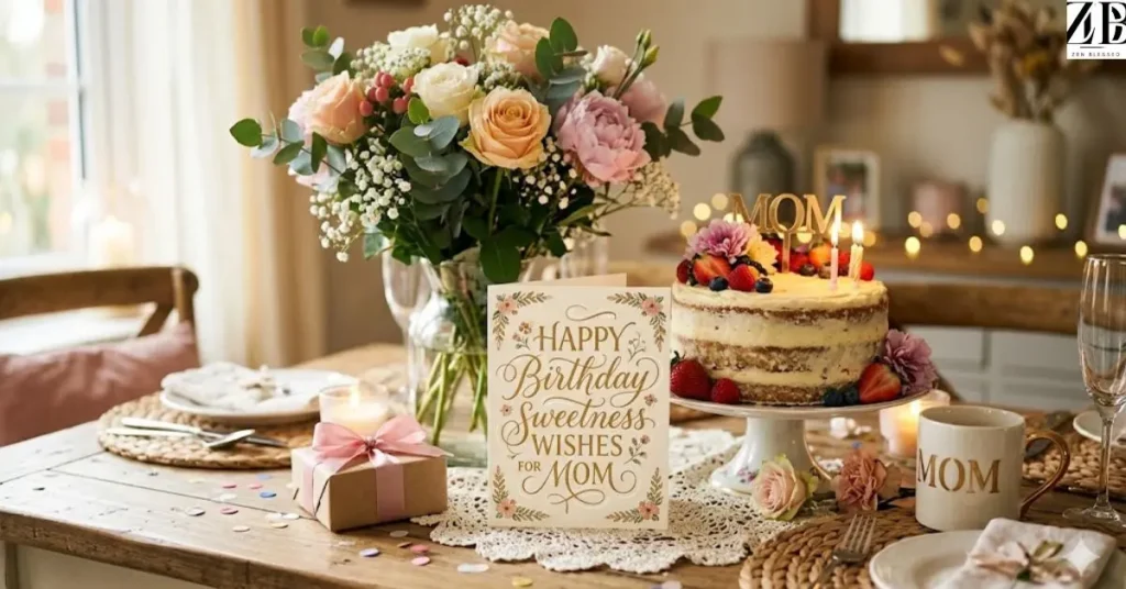 Happy Birthday Sweetness Wishes for Mom