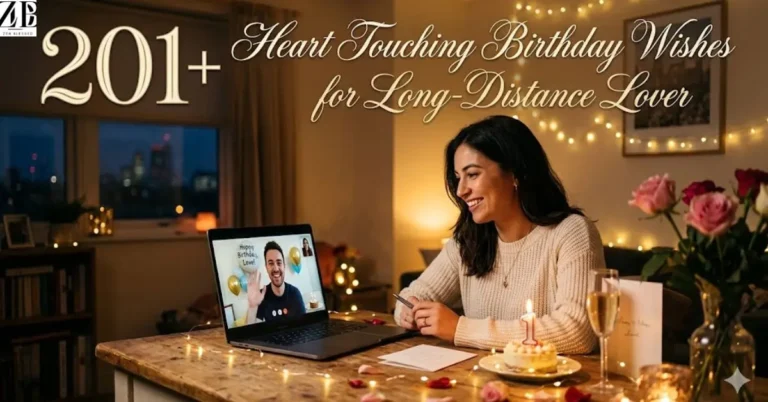 201+ Heart Touching birthday Wishes for long-Distance Lover