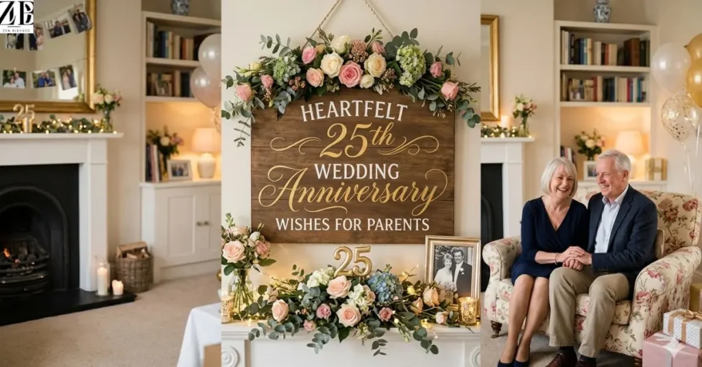 Heartfelt 25th Wedding Anniversary Wishes for Parents