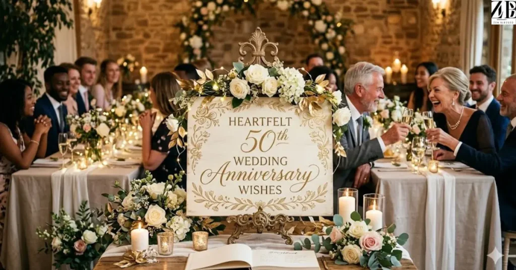 Heartfelt 50th Wedding Anniversary Wishes