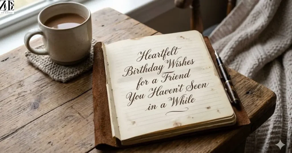 Heartfelt Birthday Wishes for a Friend You Haven't Seen in a While