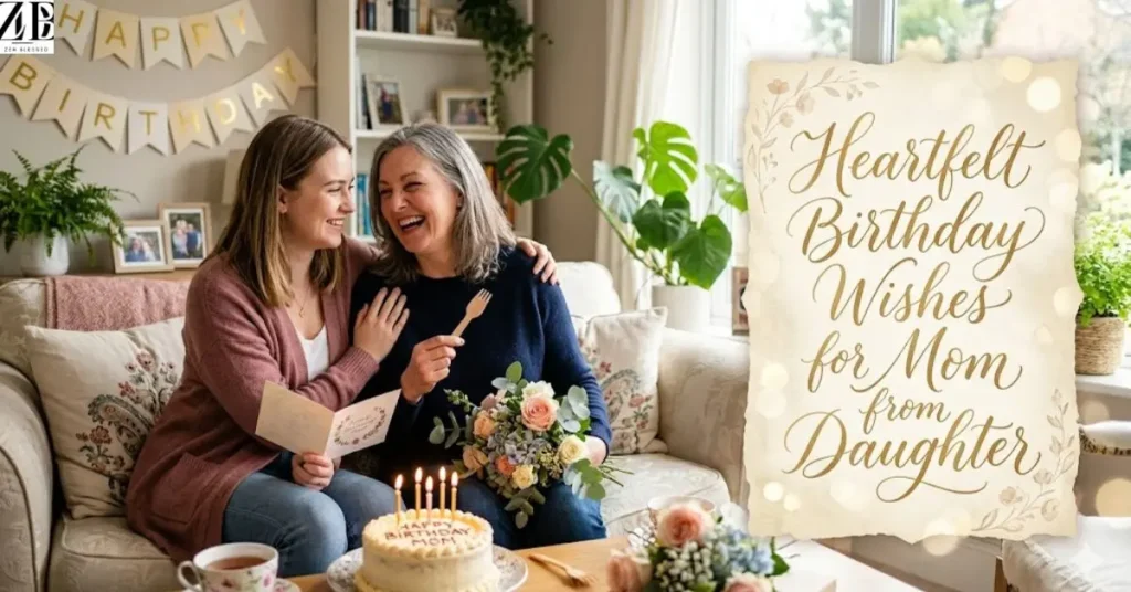 Heartfelt Birthday Wishes for Mom from Daughter