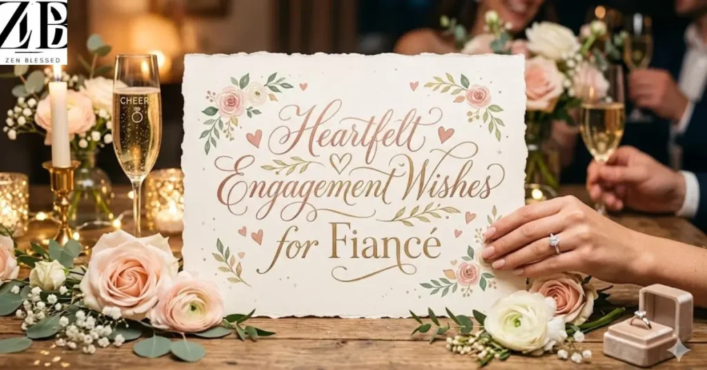 Heartfelt Engagement Wishes for Fiancé