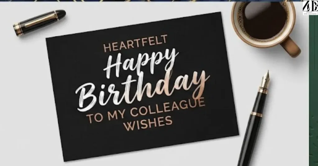Heartfelt Happy Birthday To My Colleague Wishes