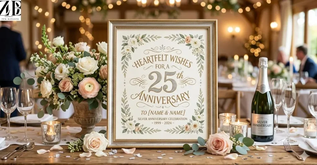 Heartfelt Wishes for a 25th Anniversary