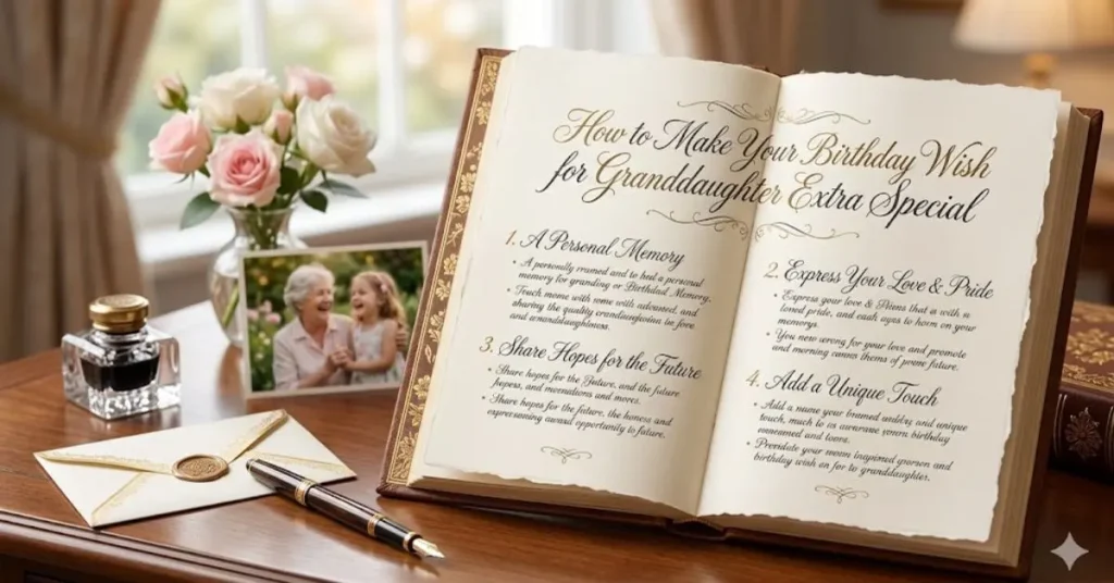 How to Make Your Birthday Wish for Granddaughter Extra Special