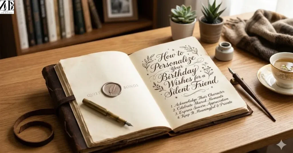 How to Personalize Your Birthday Wishes for a Silent Friend