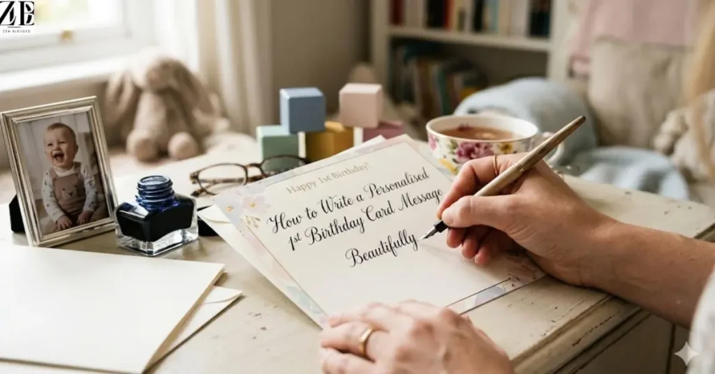 How to Write a Personalised 1st Birthday Card Message