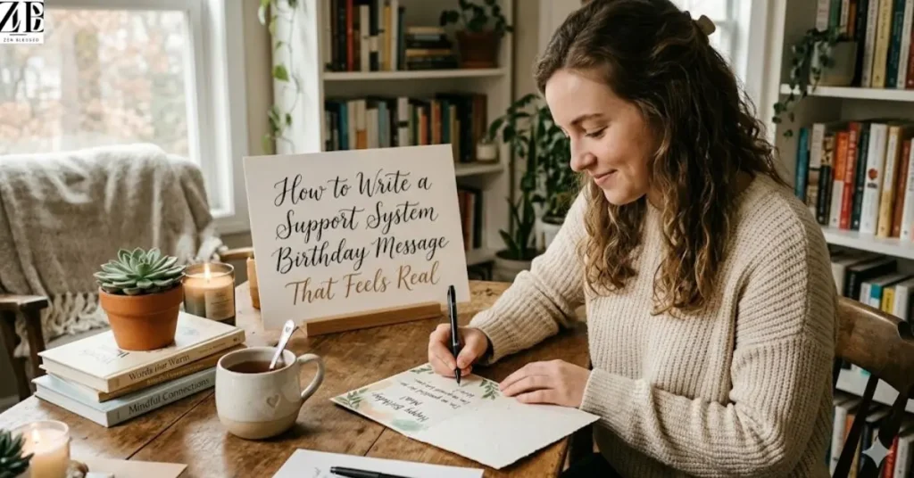 How to Write a Support System Birthday Message That Feels Real