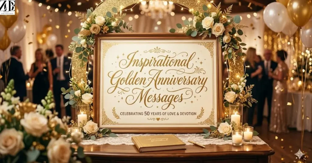 Inspirational Golden Anniversary Messages