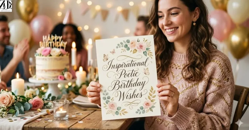 Inspirational Poetic Birthday Wishes