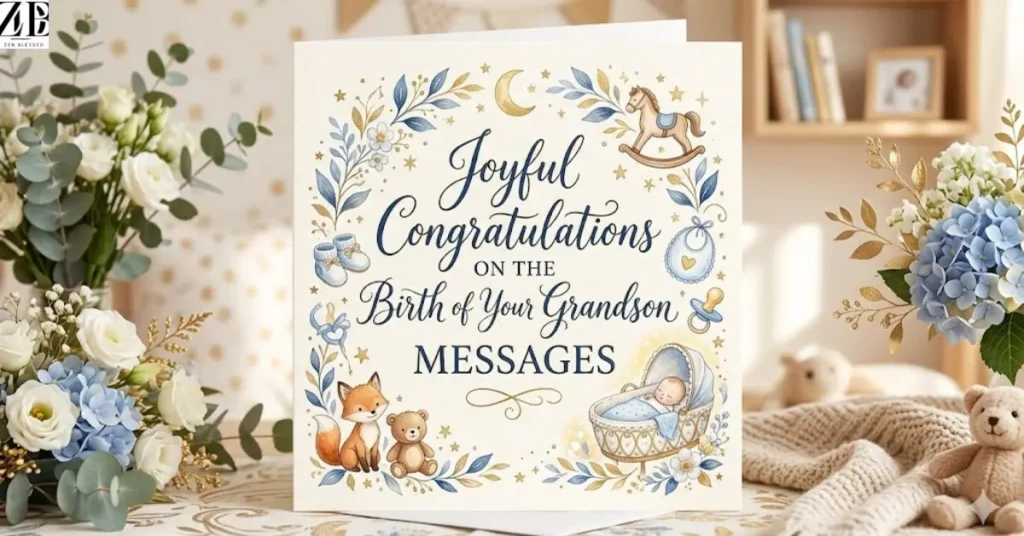 Joyful Congratulations on the Birth of Your Grandson Messages