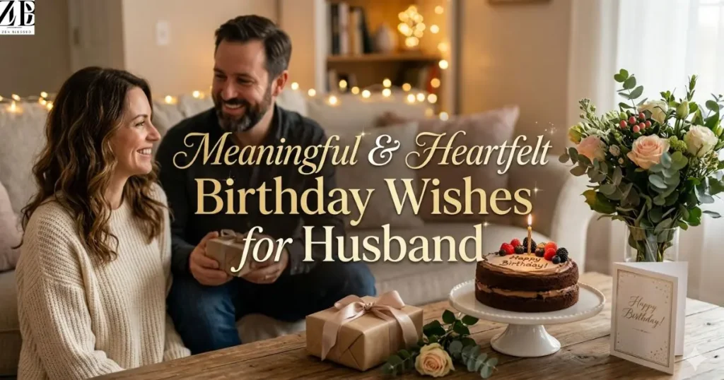 Meaningful & Heartfelt Birthday Wishes for Husband
