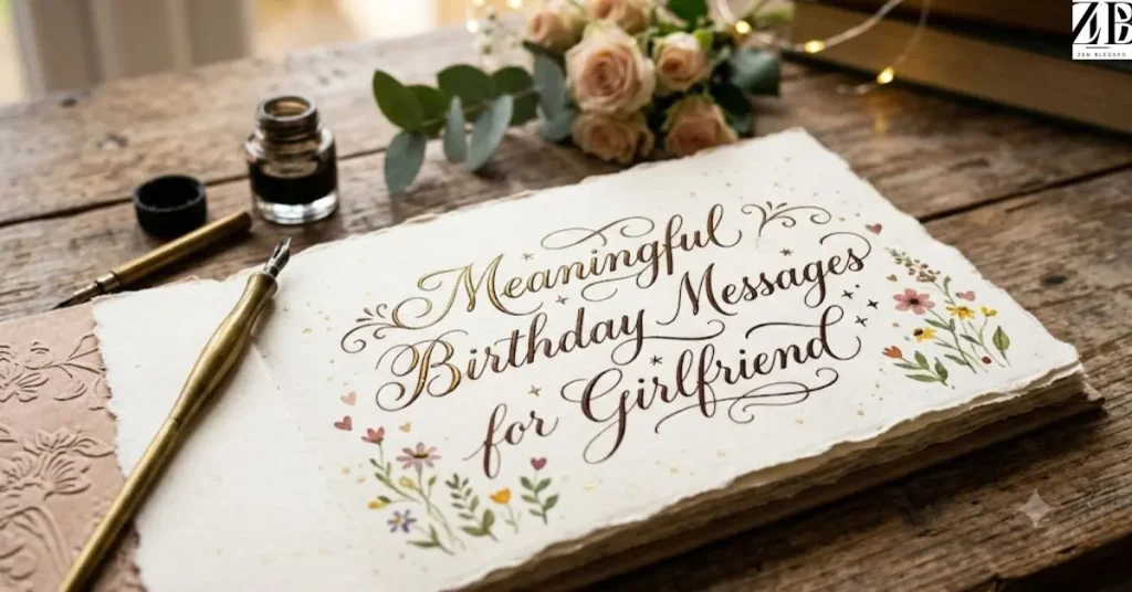 Meaningful Birthday Messages for Girlfriend