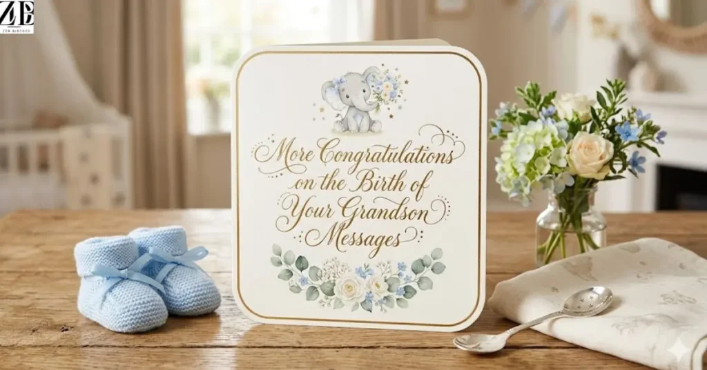 More Congratulations on the Birth of Your Grandson Messages