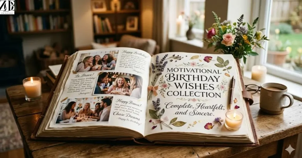 MOTIVATIONAL BIRTHDAY WISHES COLLECTION (Complete, Heartfelt, and Sincere)