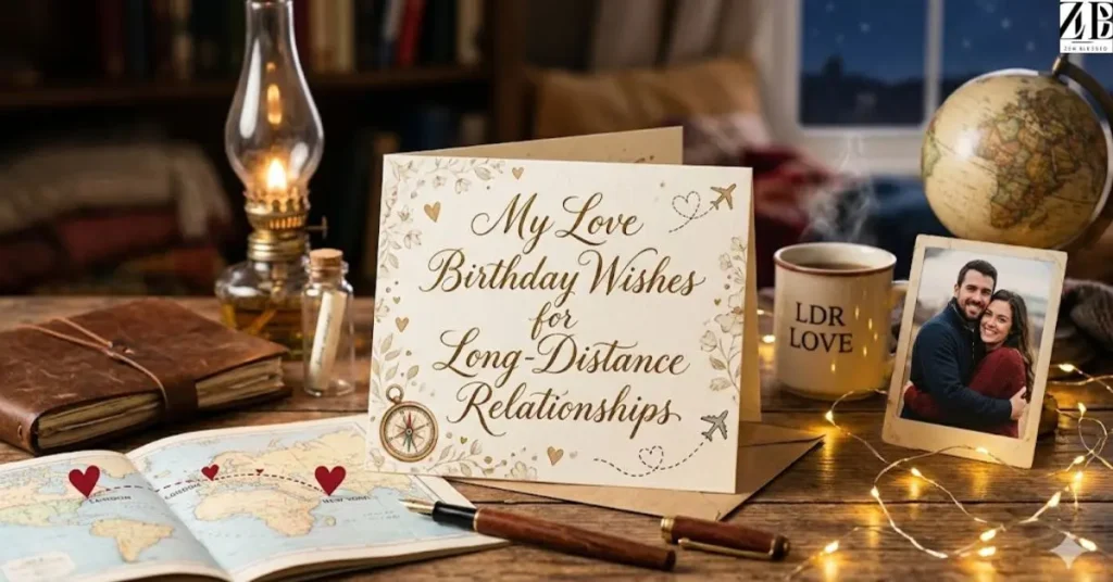 My Love Birthday Wishes for Long-Distance Relationships