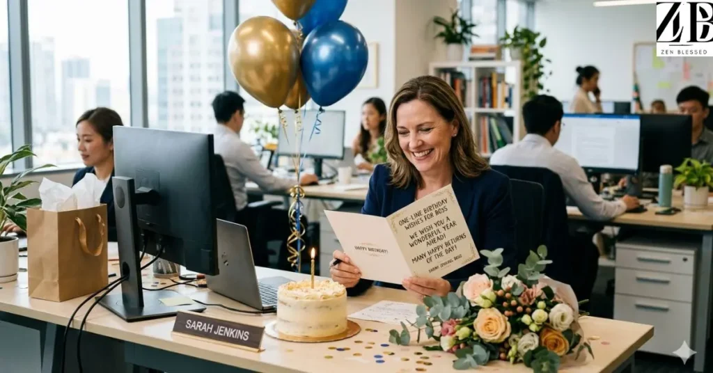 One-Line Birthday Wishes for Boss