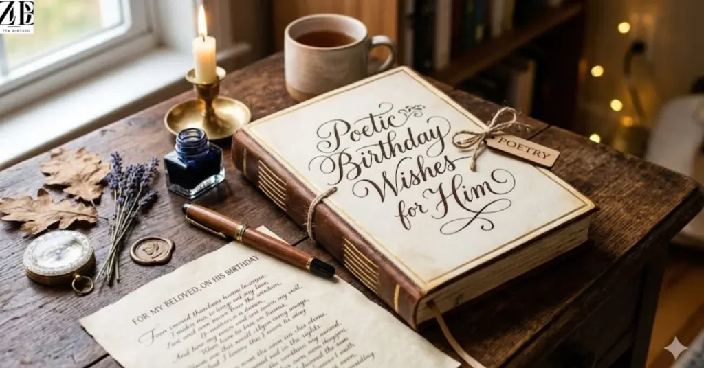 Poetic Birthday Wishes for Him