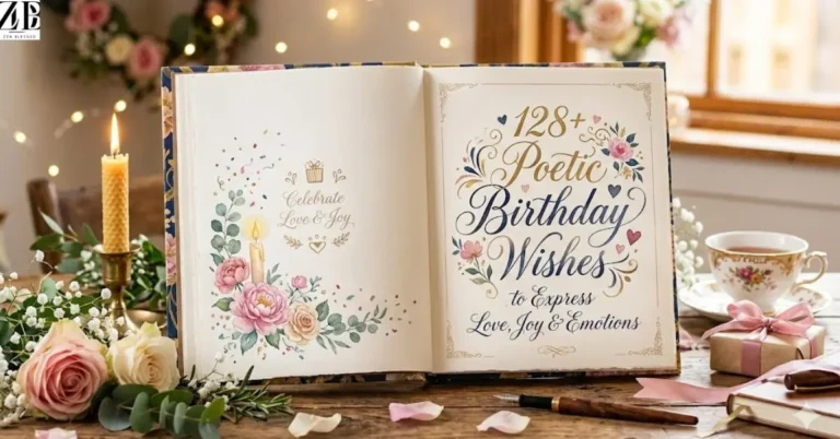 128+ Poetic Birthday Wishes to Express Love, Joy & Emotions