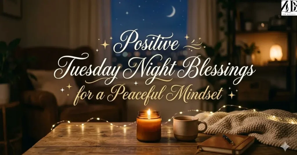 Positive Tuesday Night Blessings for a Peaceful Mindset